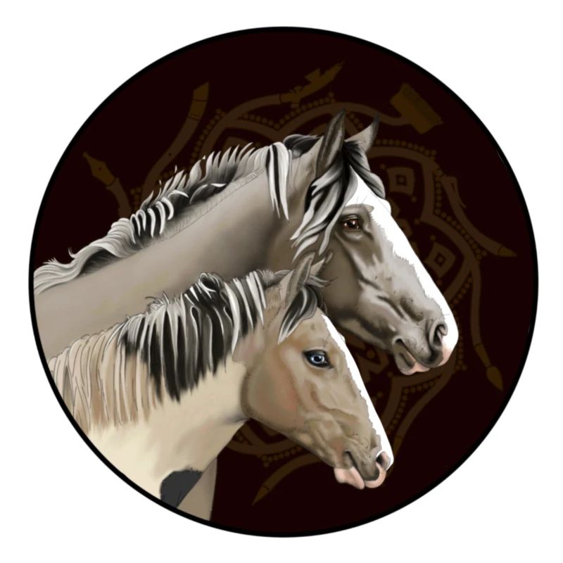 Graue Pferde/Cheval gris