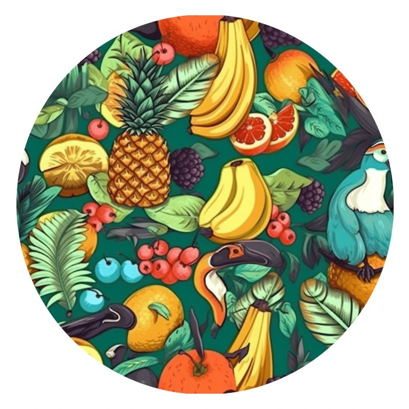 Tropical Fruit Pattern Exotic Fruit Pattern