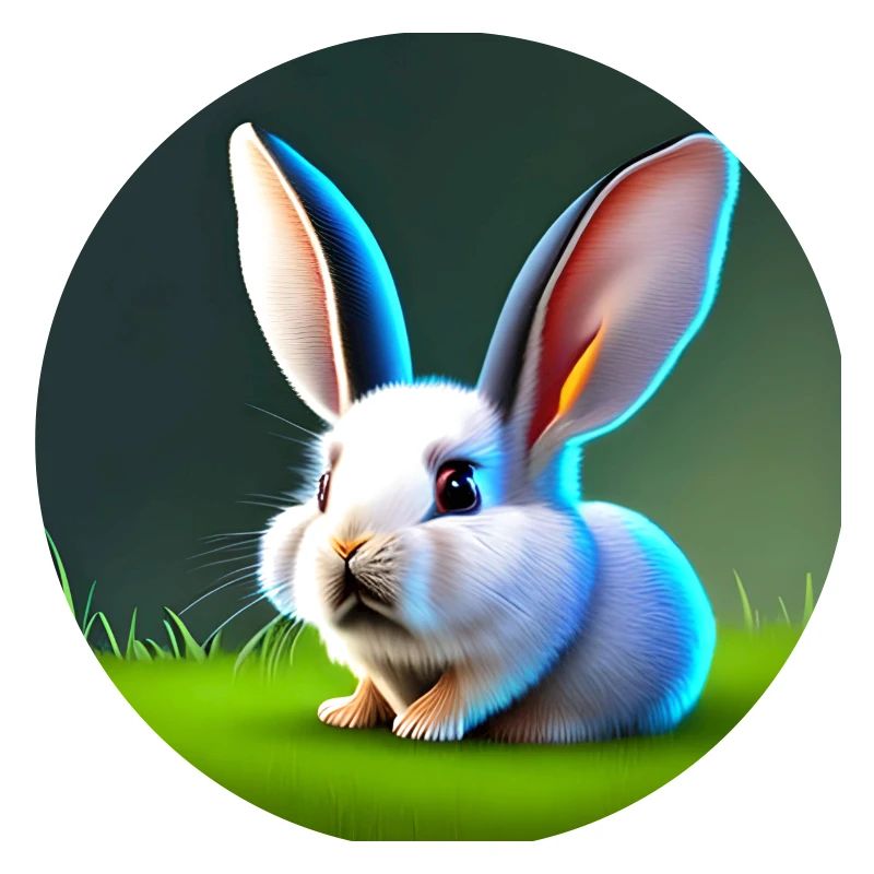 Rabbit with Big Ears