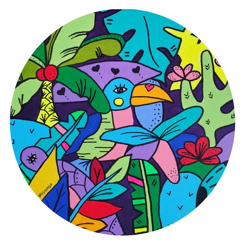 Der Pop-Art-Tukan