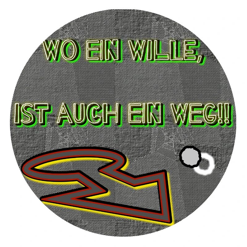 Wo ein Wille, ist auch ein Weg!!