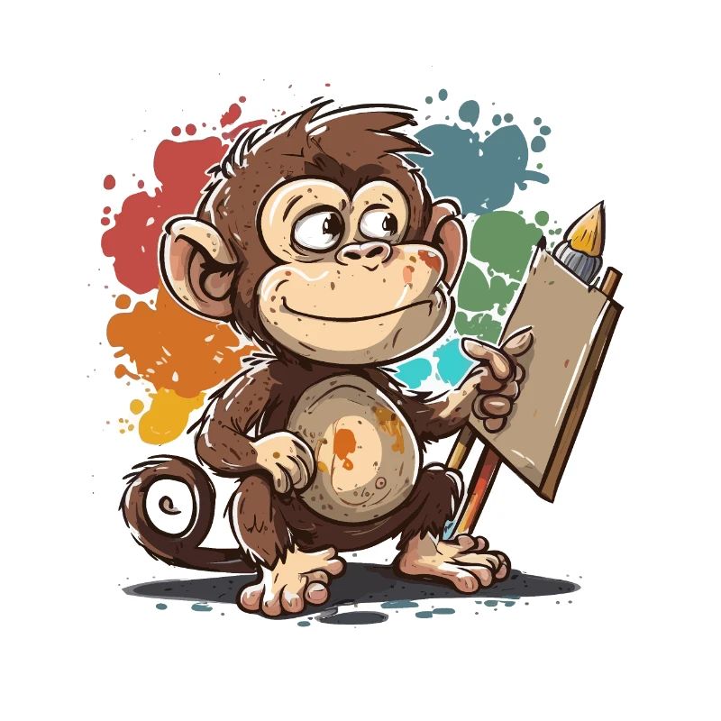Monkey Artist
