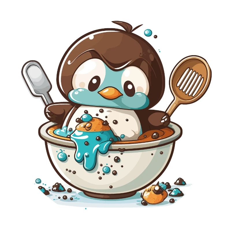 Pinguin-Gebäck