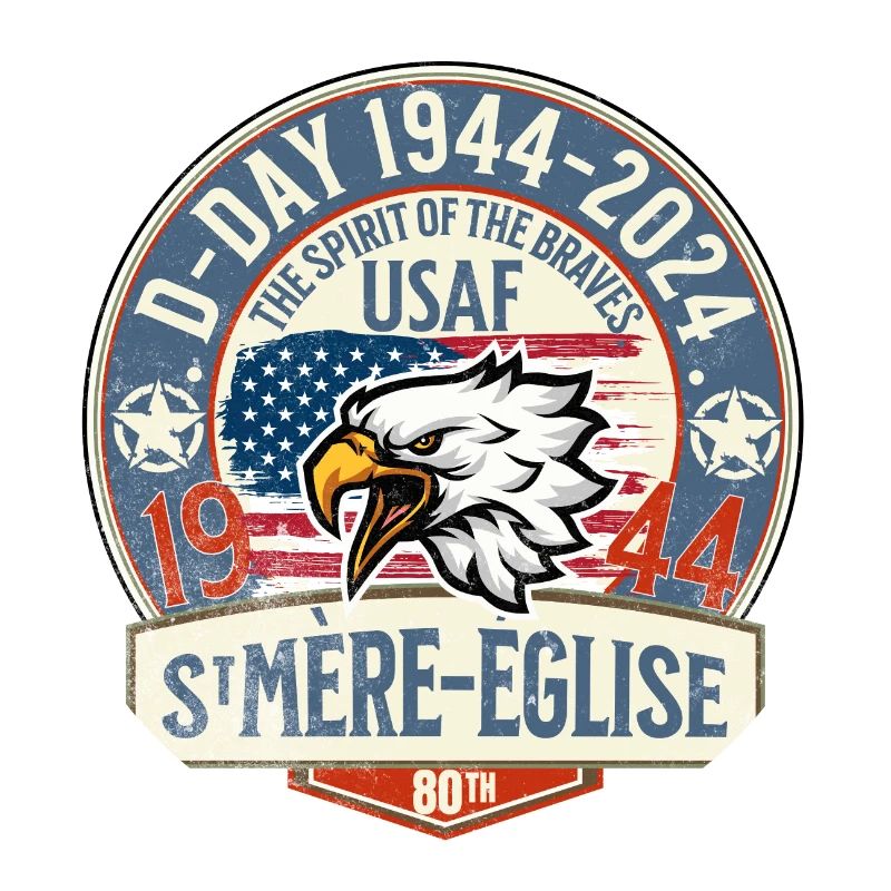 D DAY 1944 2024 St Mère Eglise Airborne 2