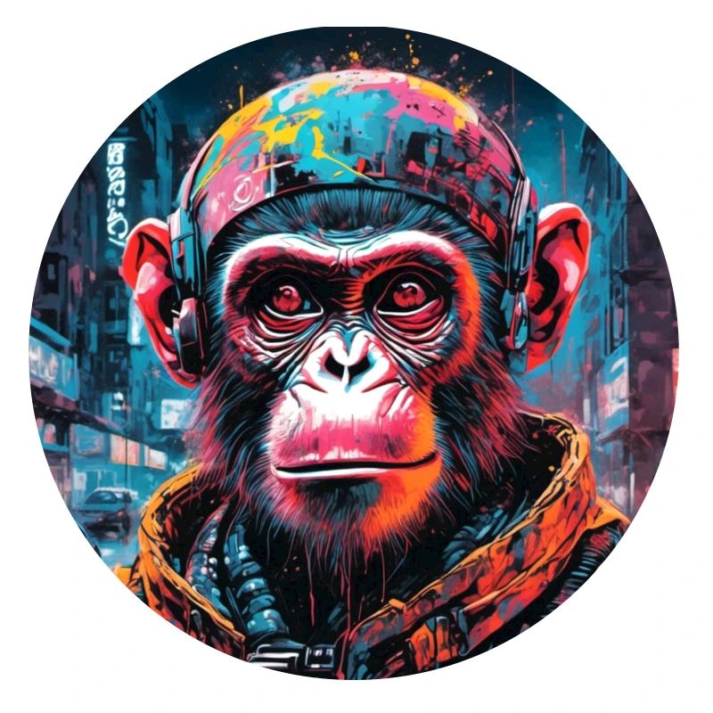 Cyberpunk Monkey