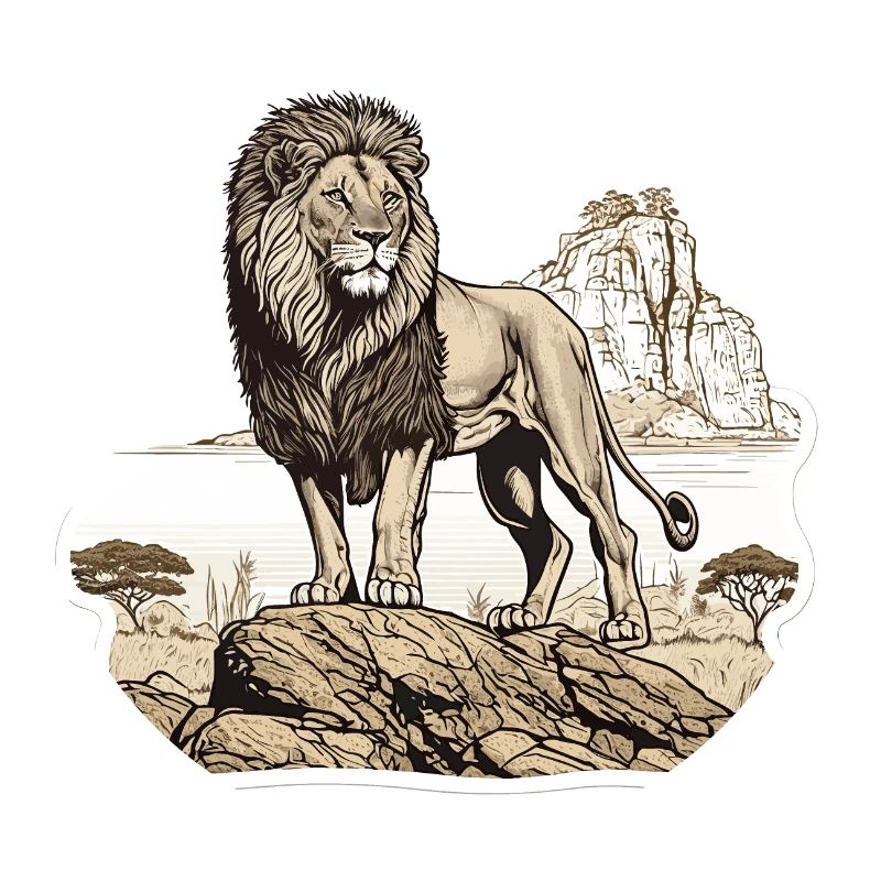Majestic Lion