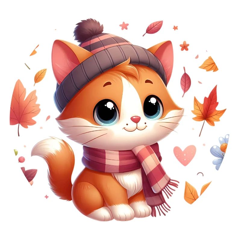 chat automne4