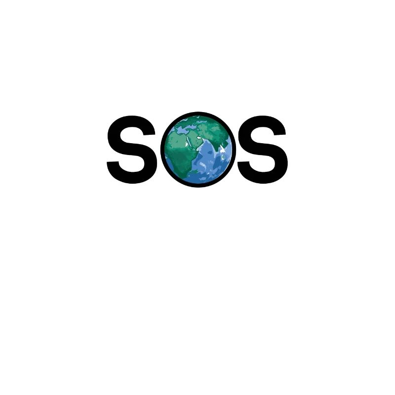 Erde Klimawandel Klimaschutz SOS