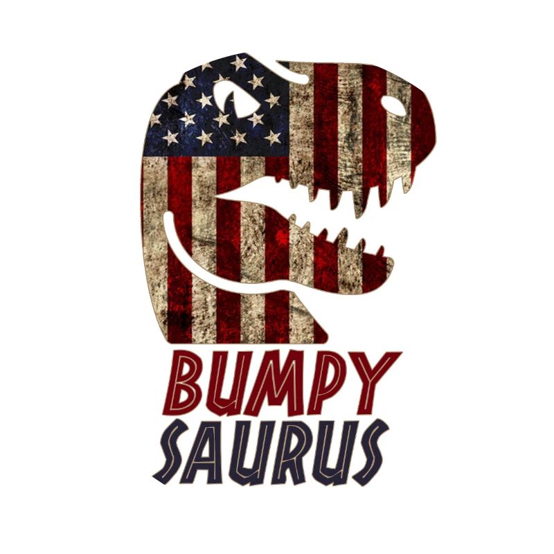 Patriotic Bumpy Dinosaur