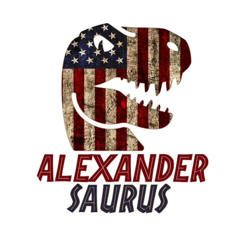 Patriotique Alexander Dinosaur Alexandersaurus