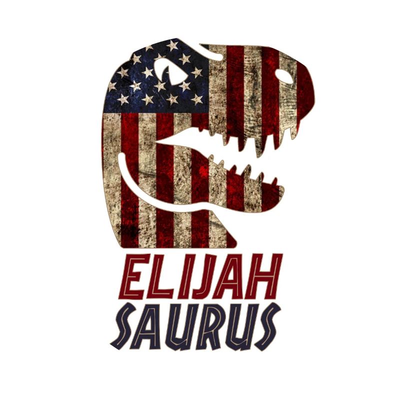 Patriotic Elijah Dinosaur Elijahsaurus