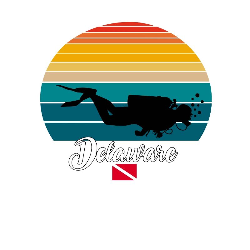 Delaware Scuba Diving Gift