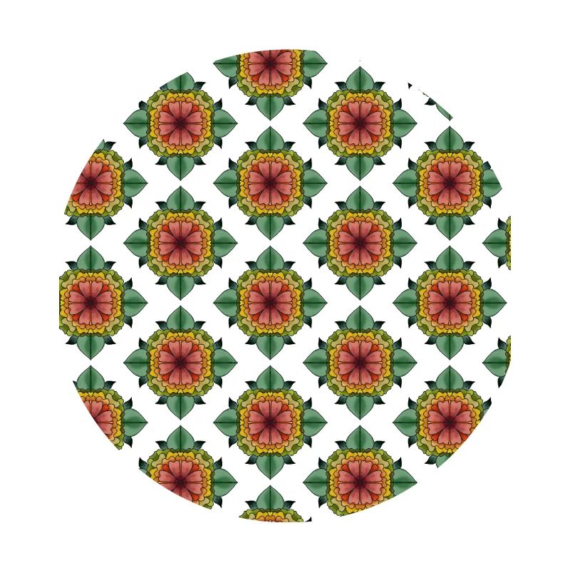 Mandala drawn pattern