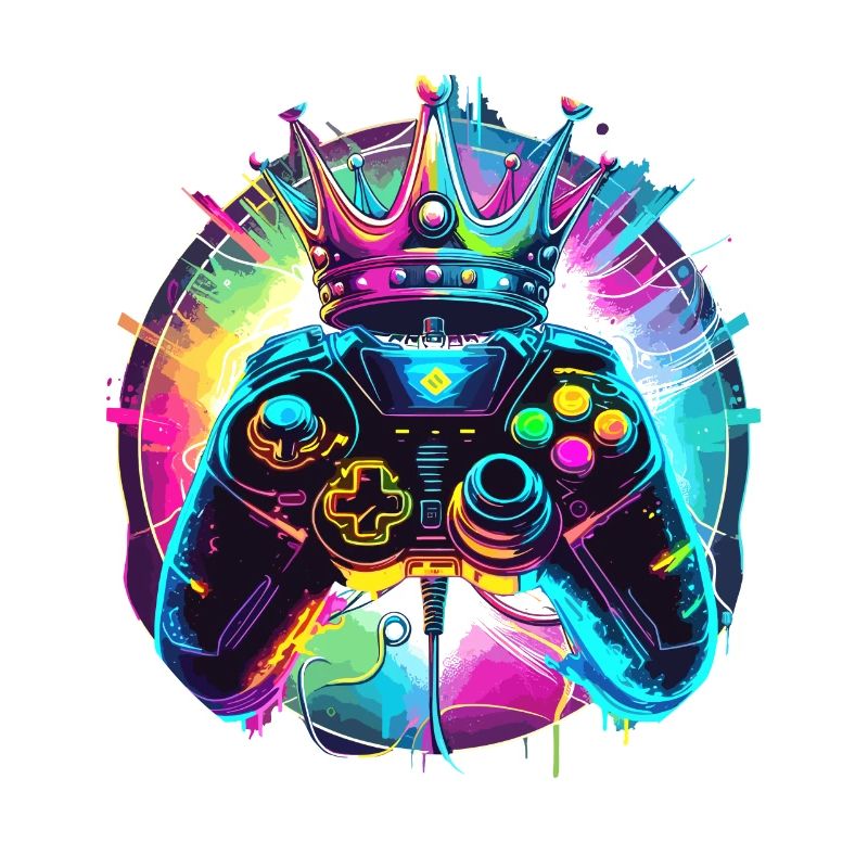 Gaming Controller mit Krone