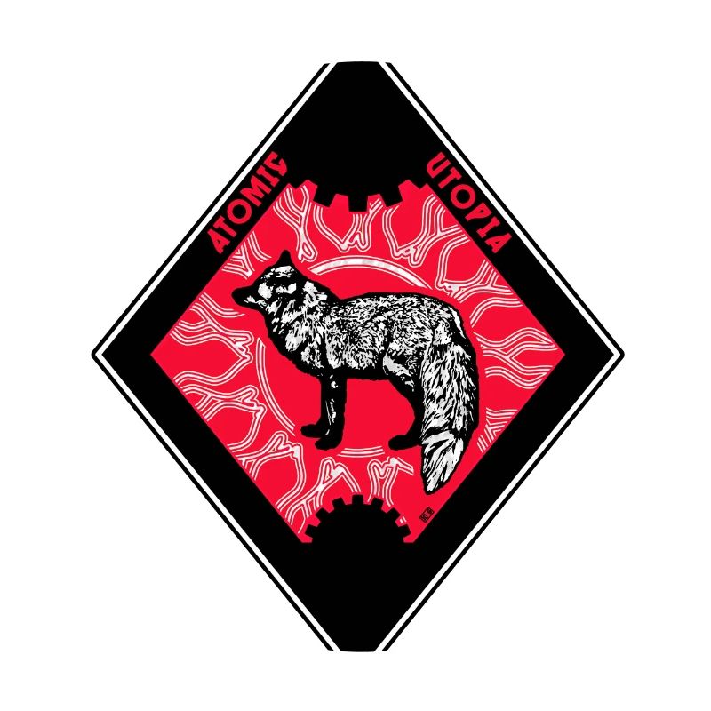 Atomic Utopia - Silver Fox Rhombus