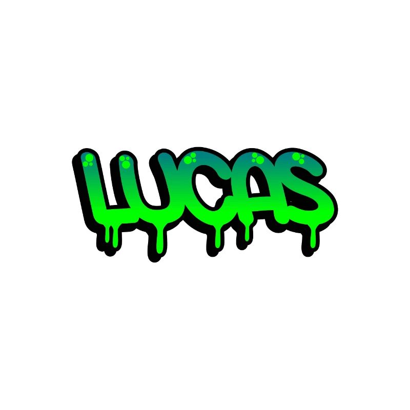 Graffiti-Name Lucas