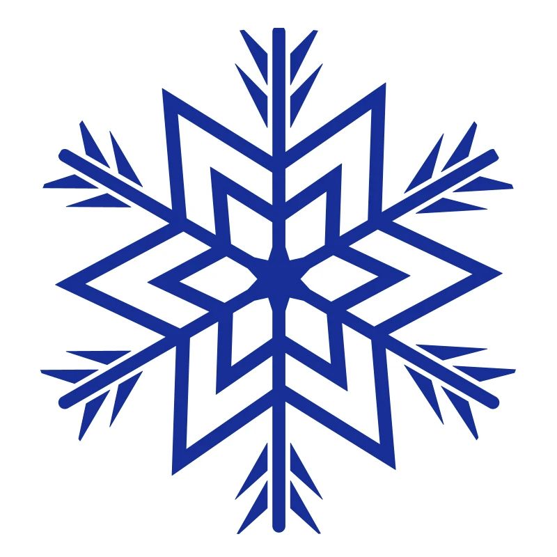 Flocon de neige / flocon de neige a 1c