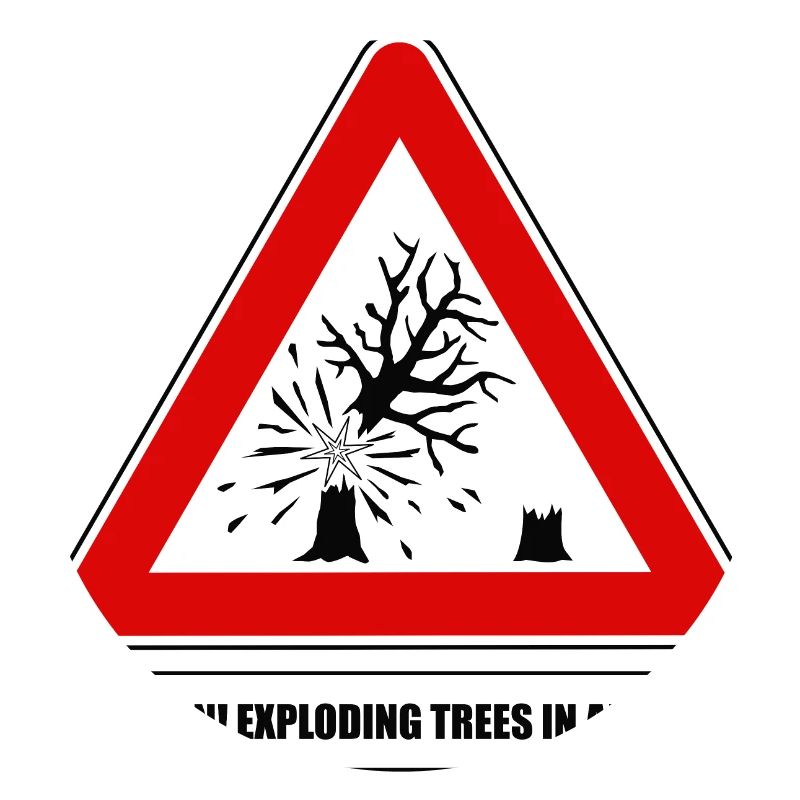 explodierende bäume,  exploding trees Austria