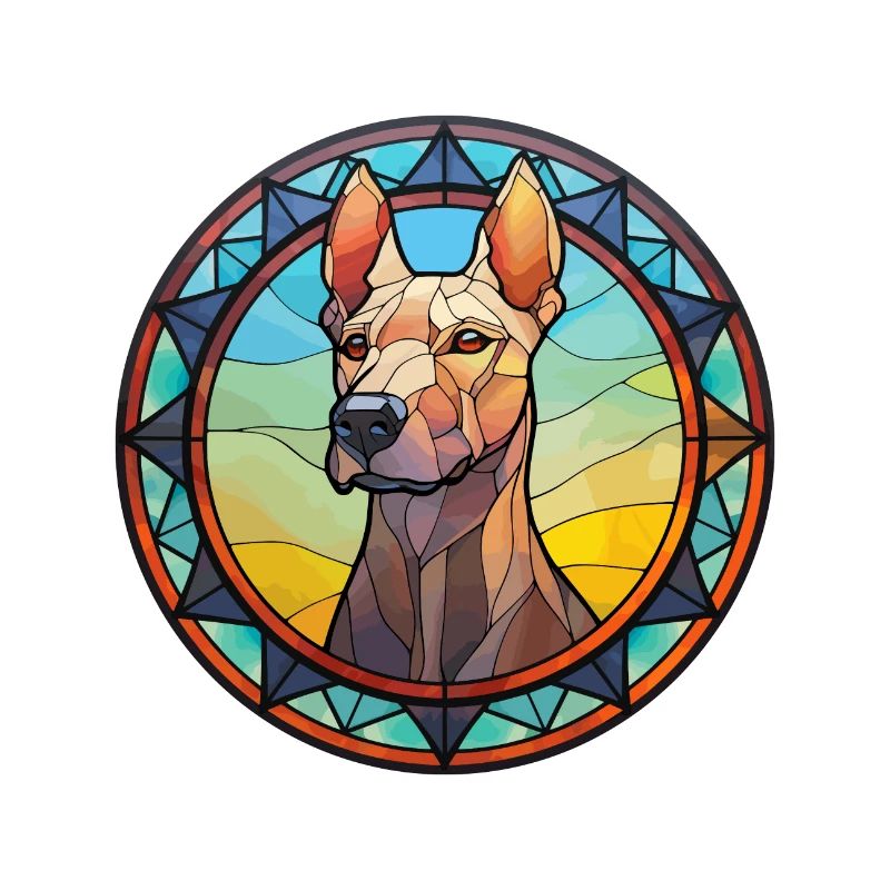 Thai Ridgeback Hunderasse Buntes Glas Bunt Wa