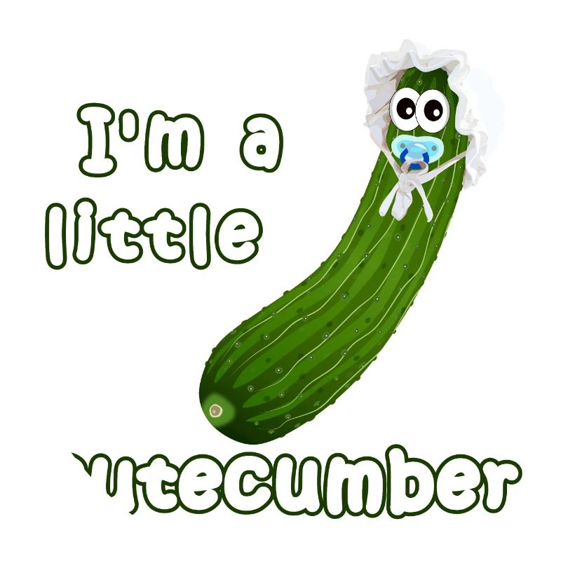 Little Cutecumber - Doux et charmant bébé concombre