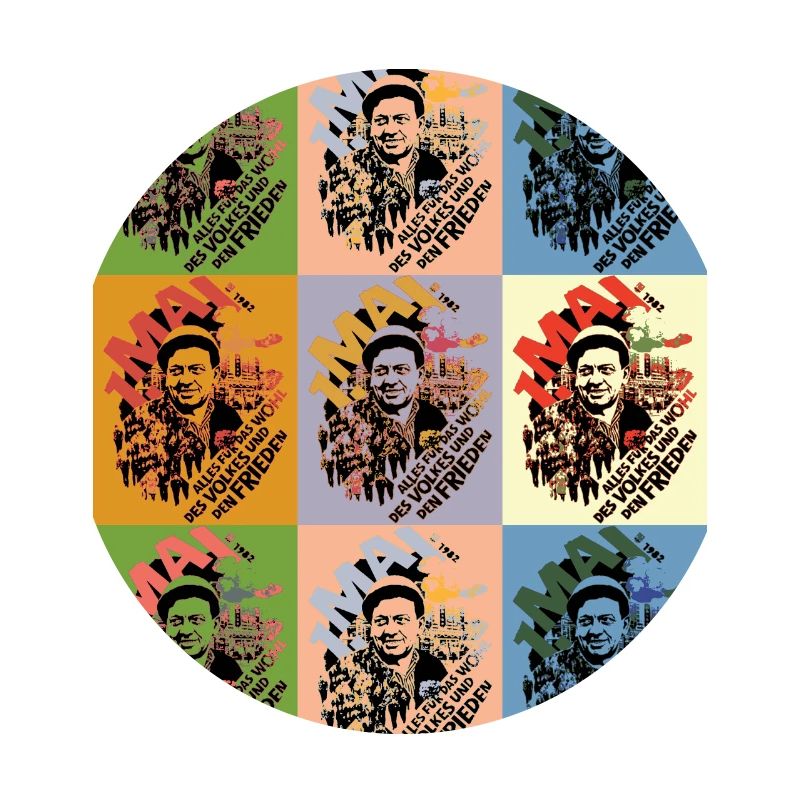 1er mai DDR Pop Art