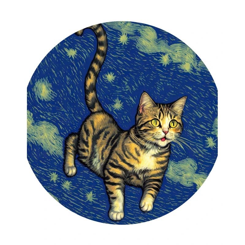 Surreal Impressionistic Cat Impressionism Cats Pa