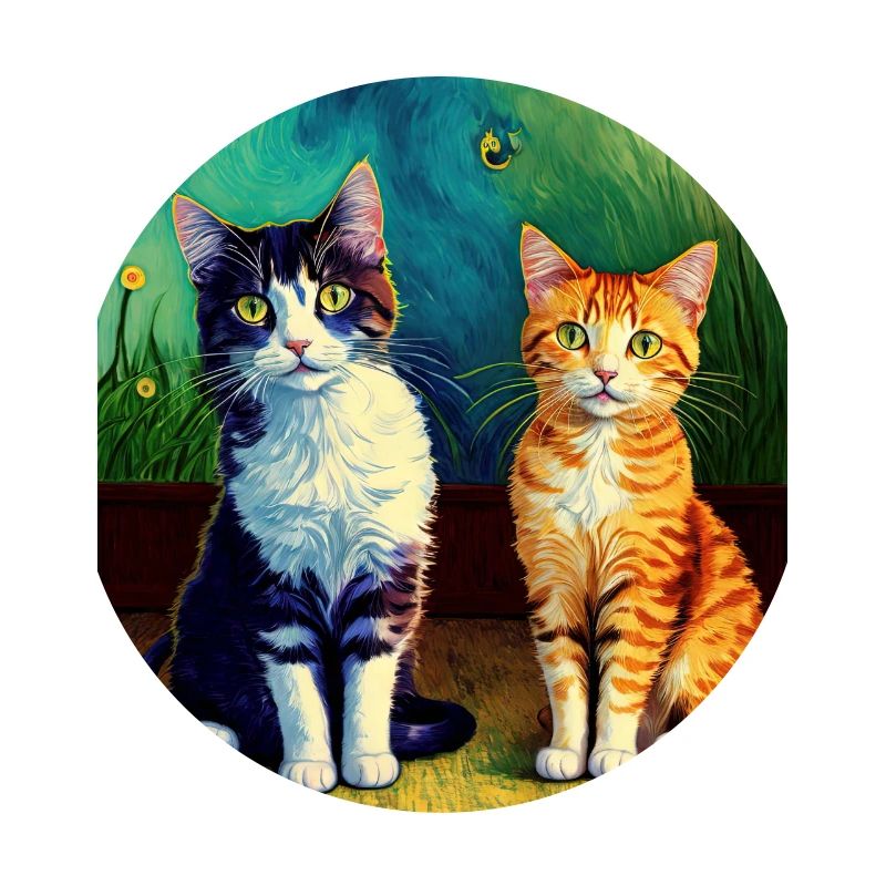 Surreal Impressionistic Cat Impressionism Cats Ar