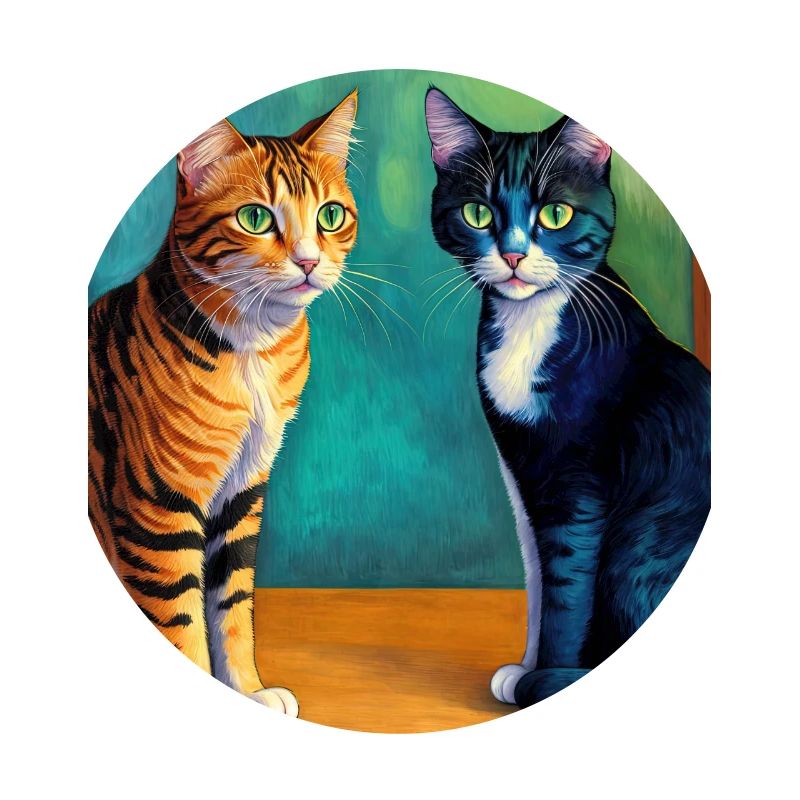 Surreal Impressionistic Cat Impressionism Cats Ar