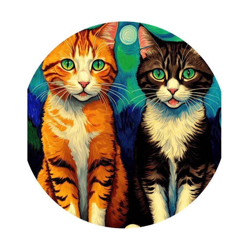 Surreal Impressionistic Cat Impressionism Cats Ar