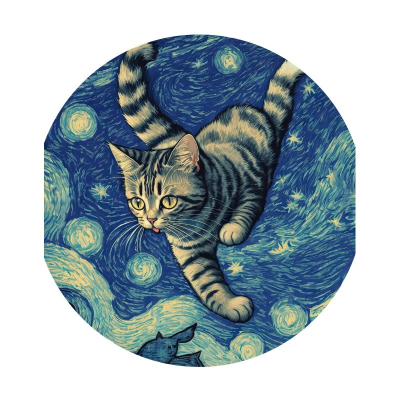 Surréaliste Impressionniste Chat Impressionnisme Chats Ar
