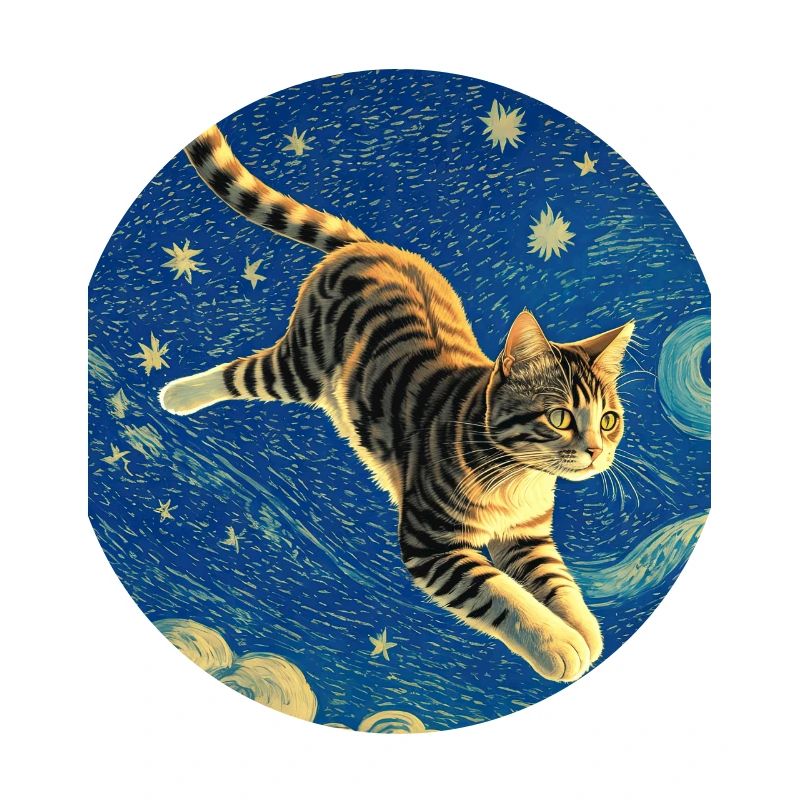 Surreal Impressionistic Cat Impressionism Cats Ar
