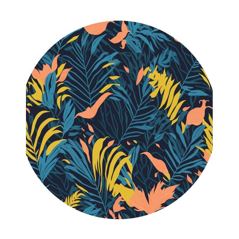 Jungle Pattern Tropical Pattern Rainforest Flowers