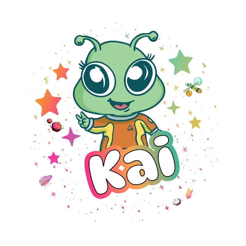 KAI - Schöner Junge Name mit süßem Alien