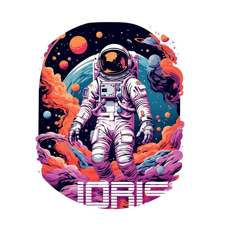 JORIS - Beau prénom de garçon avec astronaute cool