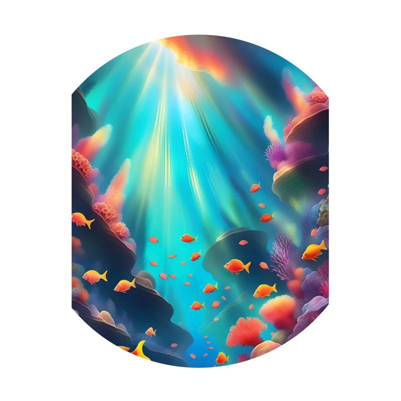 Underwater coral reef