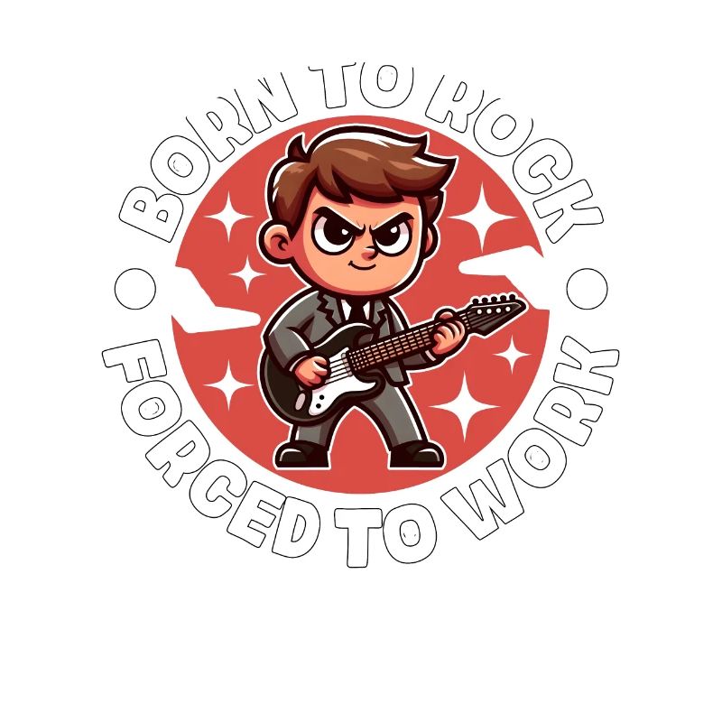 BORN TO ROCK FORCED TO WORK