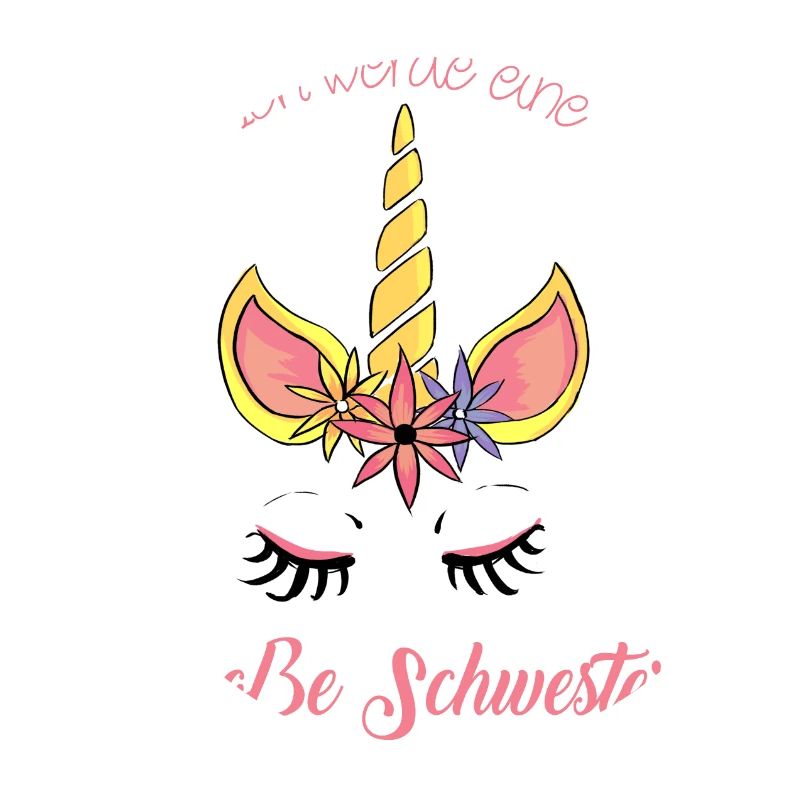 Süßes Einhorn - Ich werde große Schwester