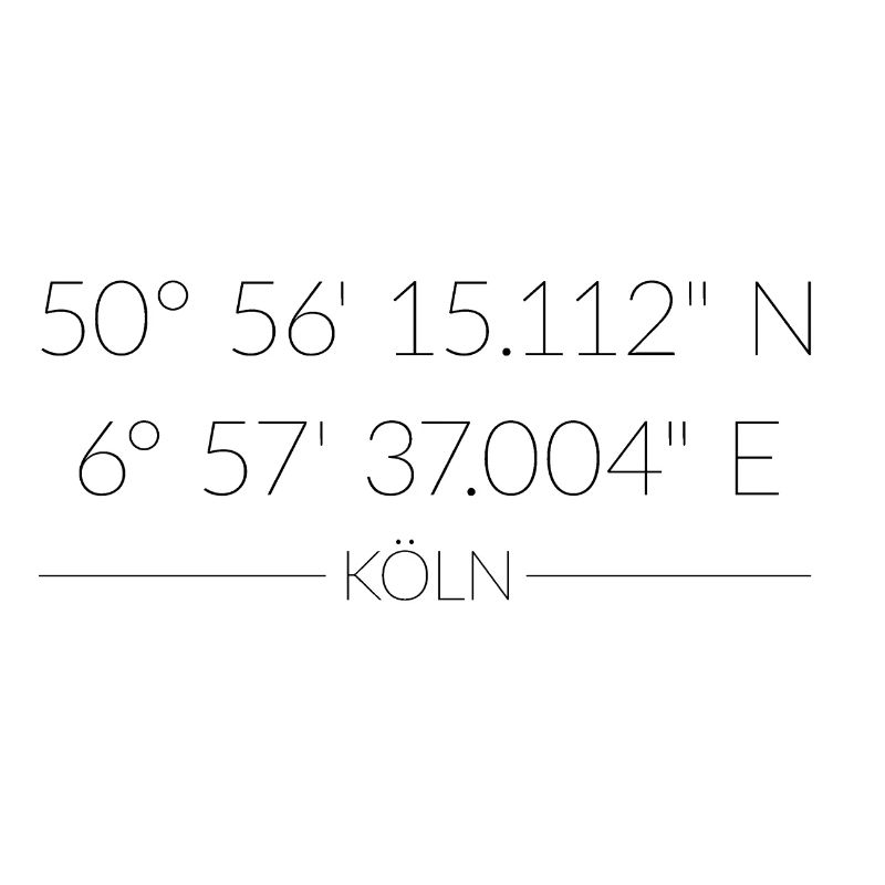 Cologne Coordinates