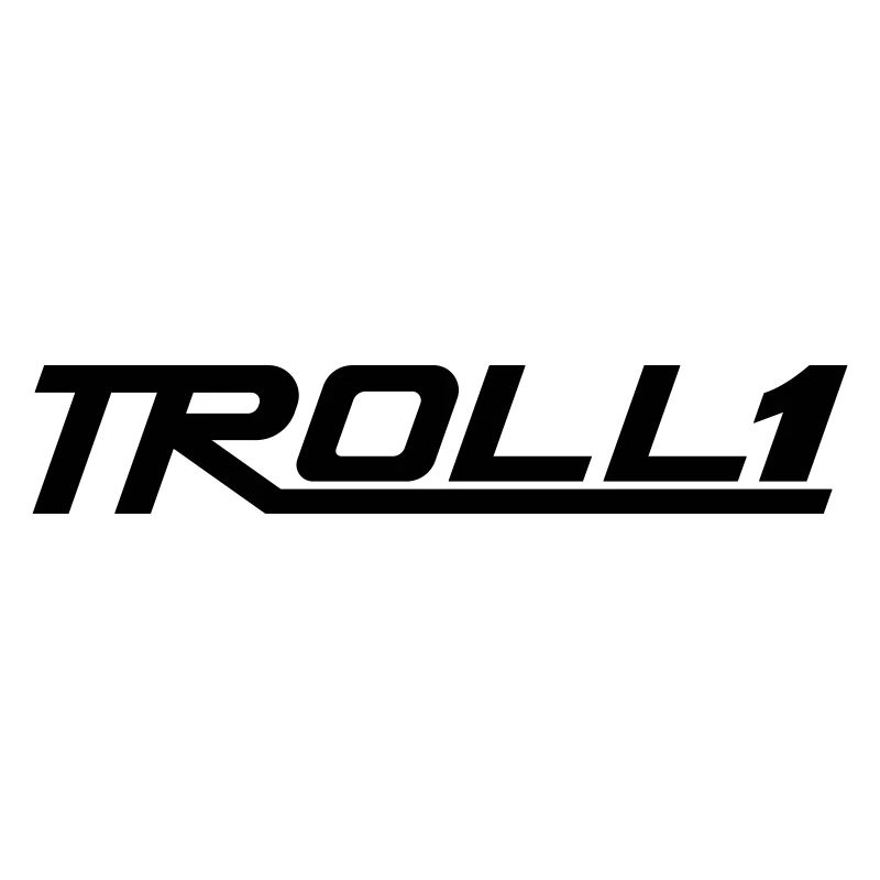 Troll lettering
