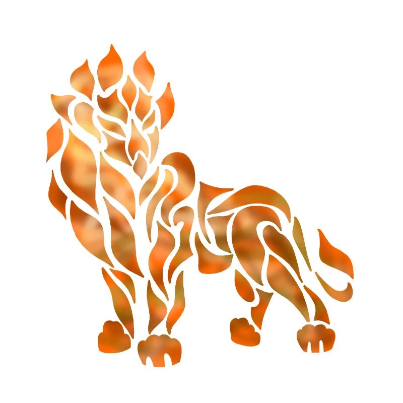 Lion de feu