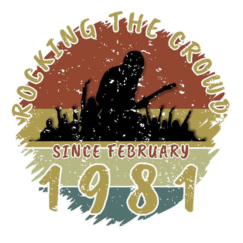 44. Geburtstag Rocking the crowd GIT 02/1981