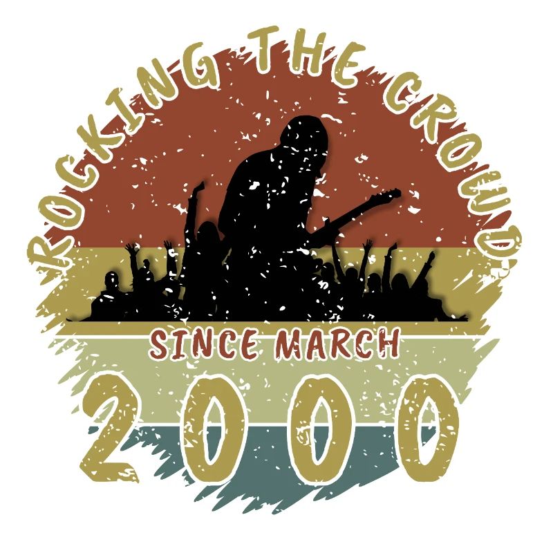 25. Geburtstag Rocking the crowd GIT 03/2000