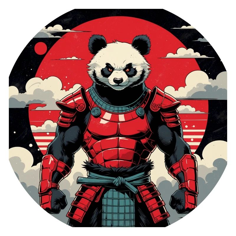 Samurai Panda Warrior