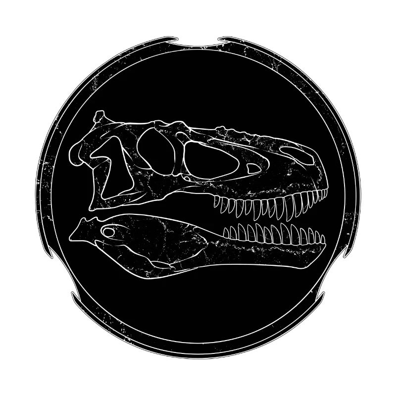 Daspletosaurus Fossilschädel