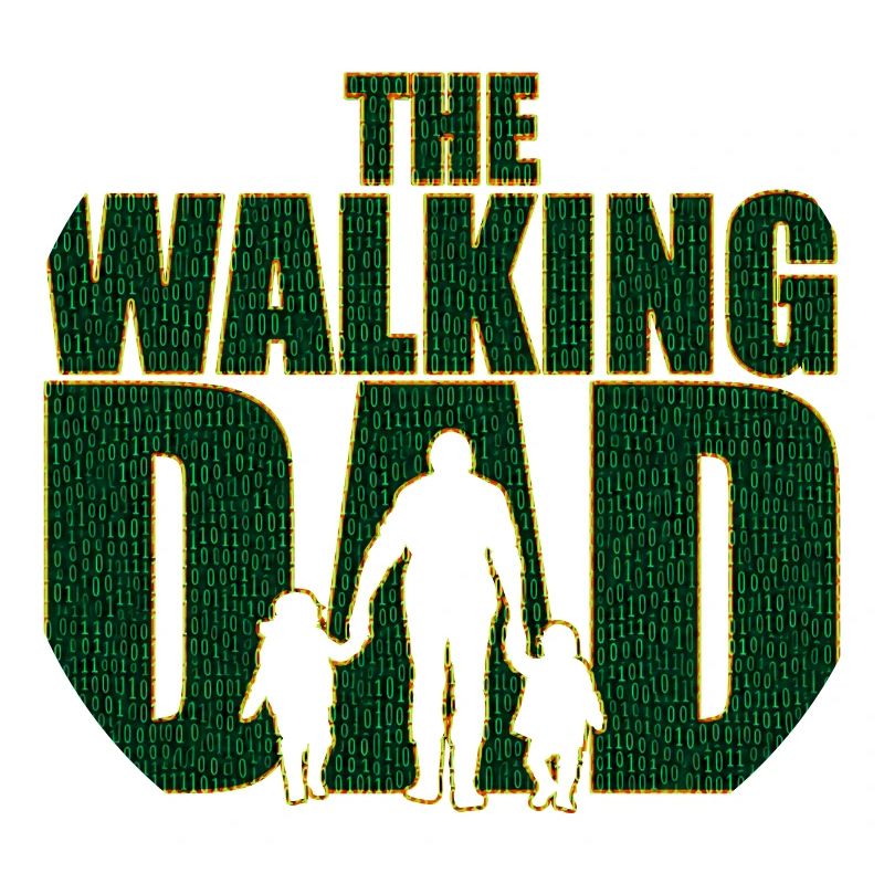 The walking Dad Father Code Father's Day Gift
