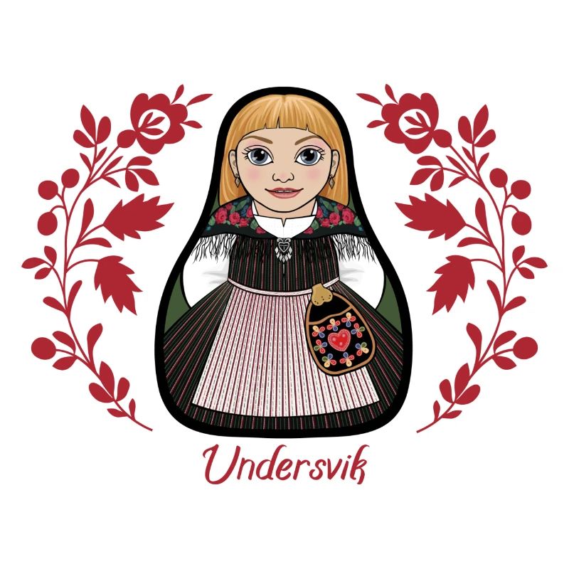 UndervikStinta avec des fleurs