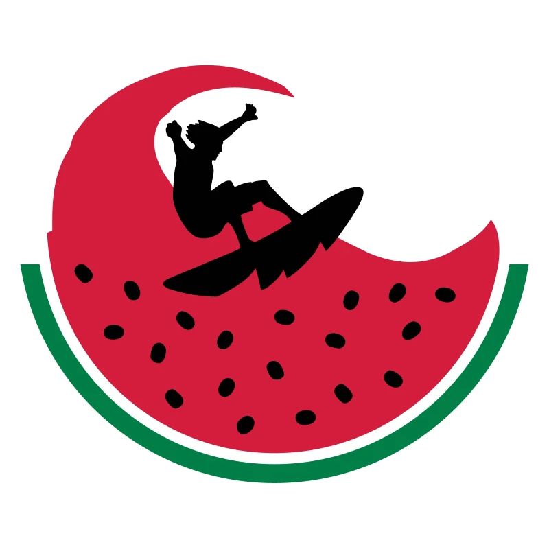 Surfeur de pastèque