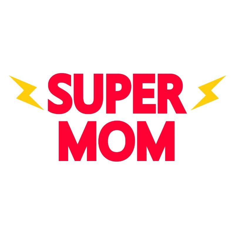 SUPER MOM MAMA MUTTERTAGSGESCHENK FRAU HELDIN HERO