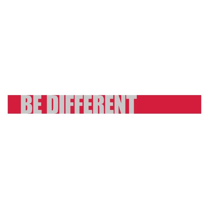 Soyez différent Logo Design