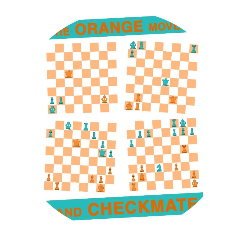 Die ORANGE Bewegung ... und CHECKMATE - Turm